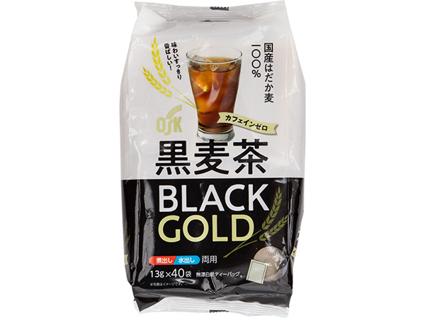 黒麦茶ティーバッグ520g（13g×40袋）
400円（税別）