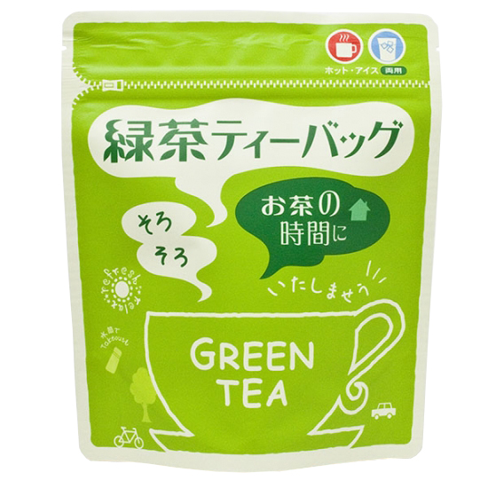 煎茶ティーバッグ 15Pタグ付 
500円（税別）