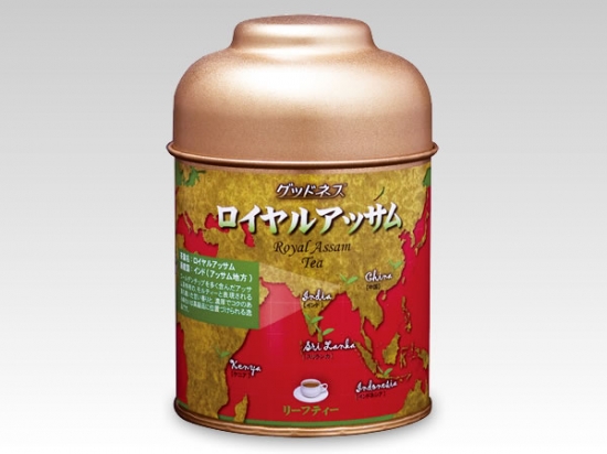 紅茶 ロイヤルアッサム（紅茶リーフ・缶入り）50ｇ
800円（税抜）